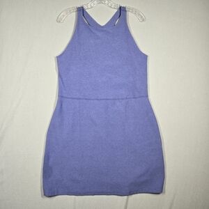 Beyond Yoga Spacedye Refocus Dress Periwinkle Cloud Heather Women's XL